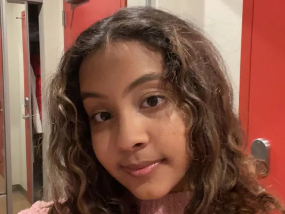 up close picture of student 