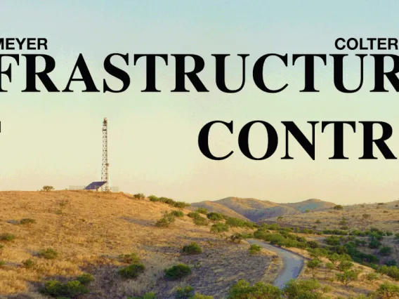 web header that reads infrastructures of control