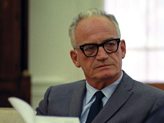 Headshot of Barry Goldwater 