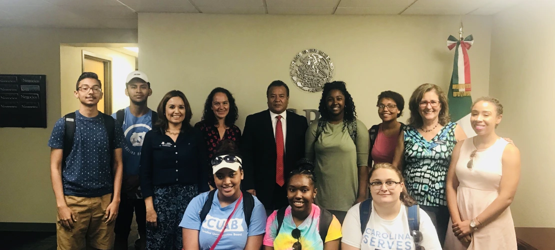 Students in Navigating Education in the Borderlands Program