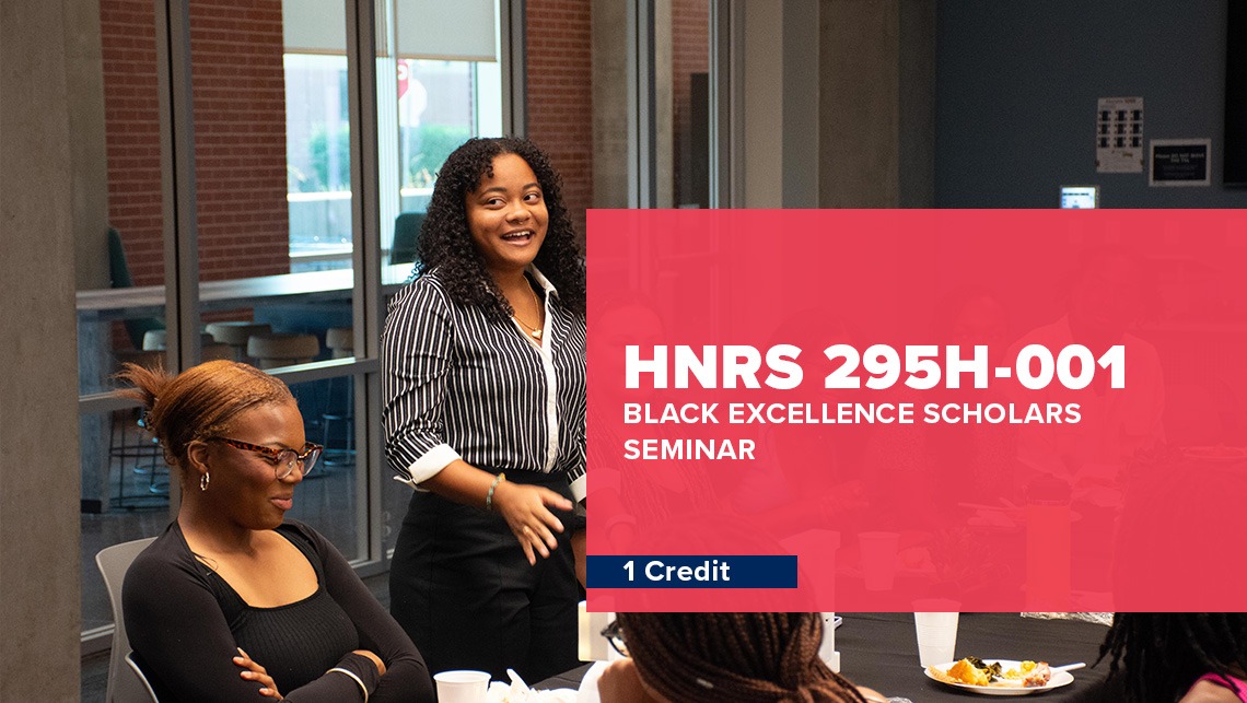 Black Excellence Scholars Seminar Header