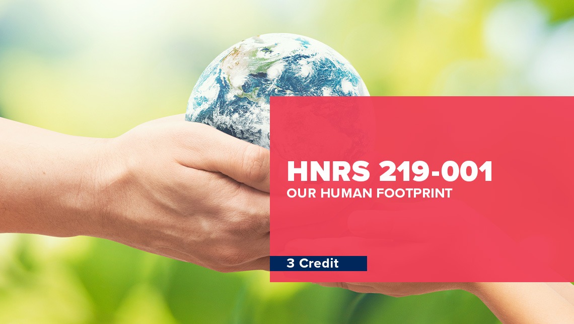 Our Human footprint Header