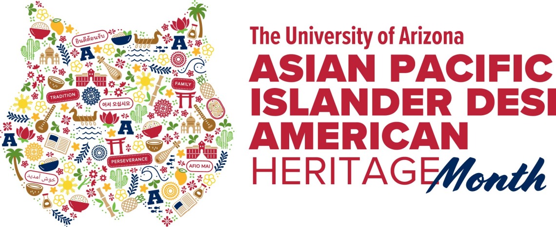 logo that reads the university of arizona asian pacific islander desi american heritage month