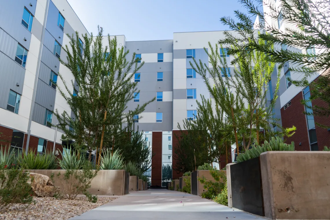 Honors Village Courtyard