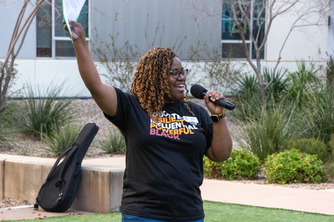 Dr. Cheree Meeks speaking