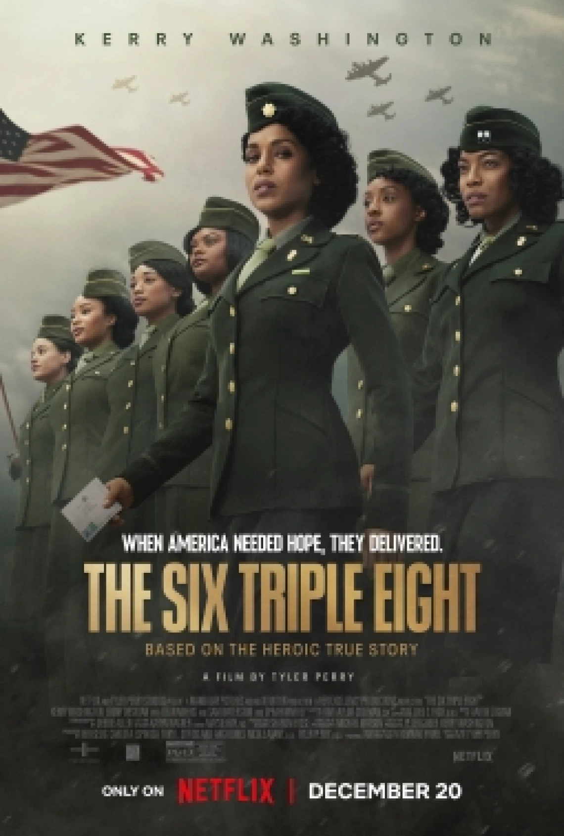 Movie poster for The Six Triple Eight