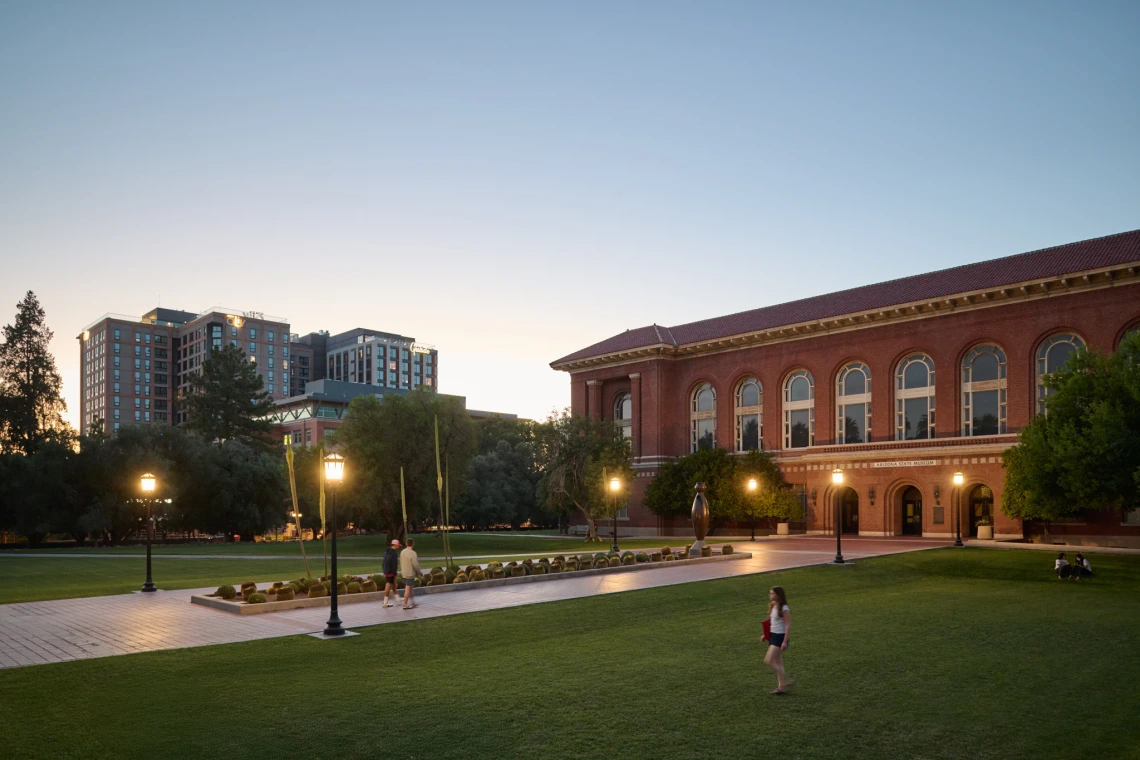 Old Library at Dusk