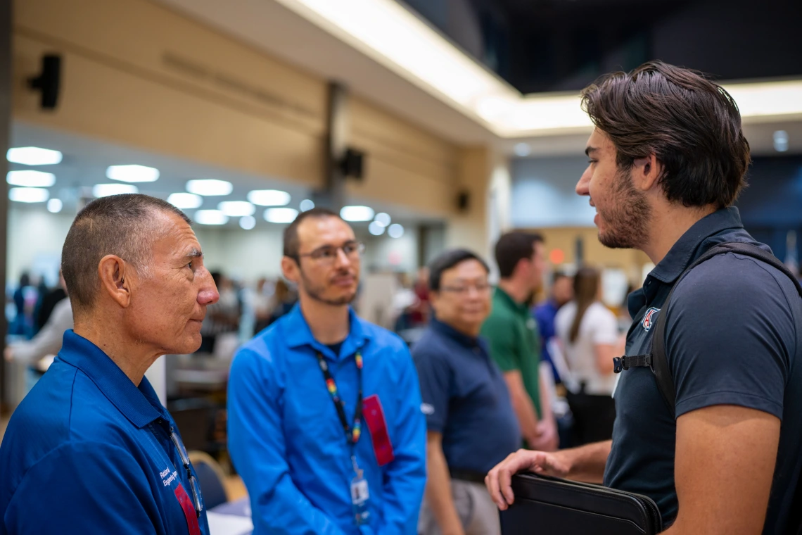 Students at Career Fair