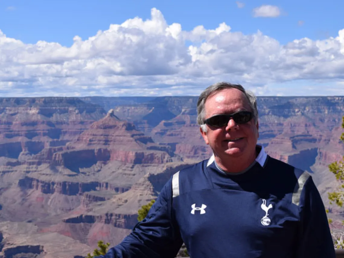 Photo of Robert Riley at Grand Canyon 