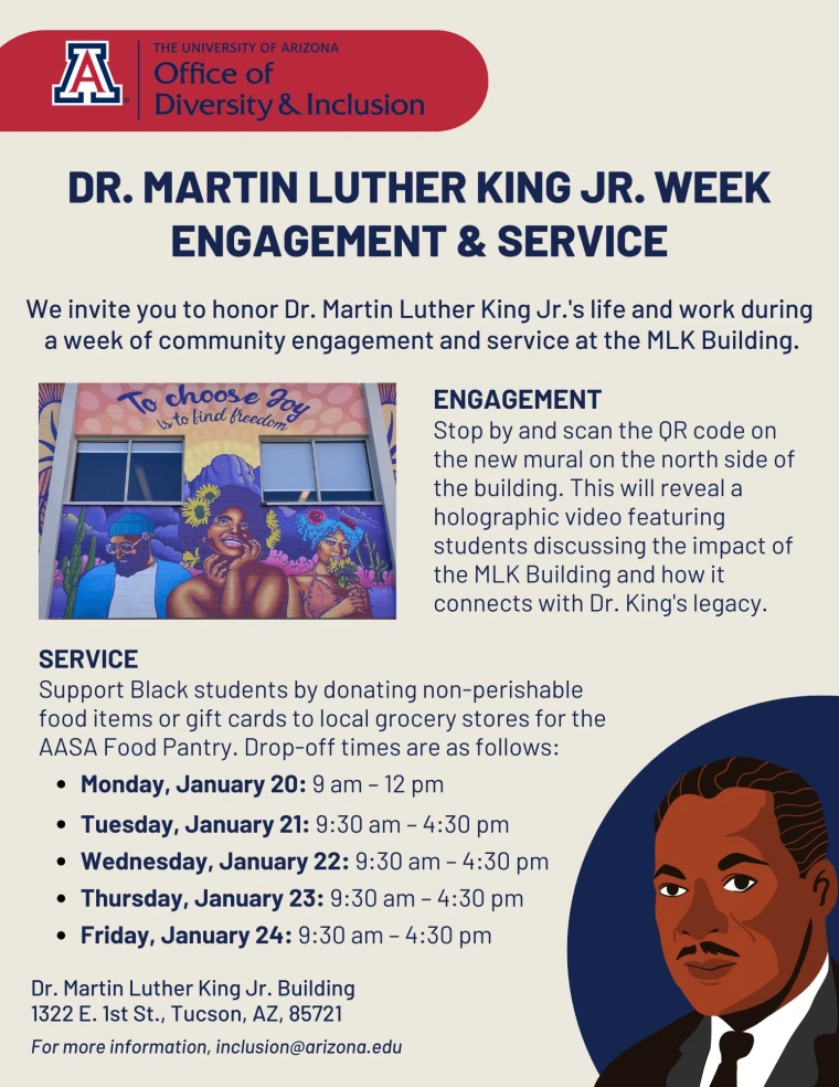 MLK Week flier