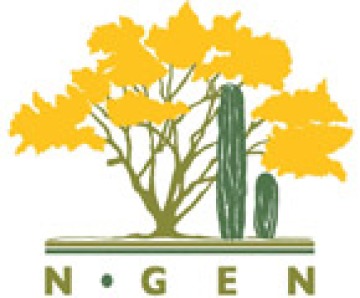N Gen logo with tree and saguaro