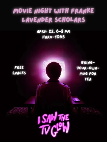 Flyer for screening of I Saw the TV Glow