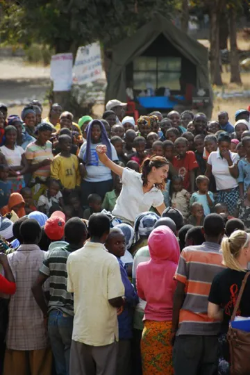 Testing site in Tanzania.