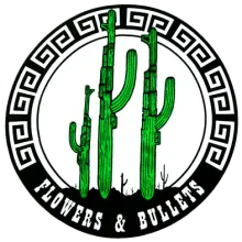 logo for flowers and bullets