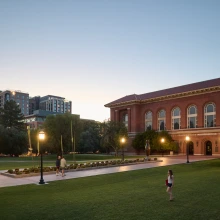 Old Library at Dusk